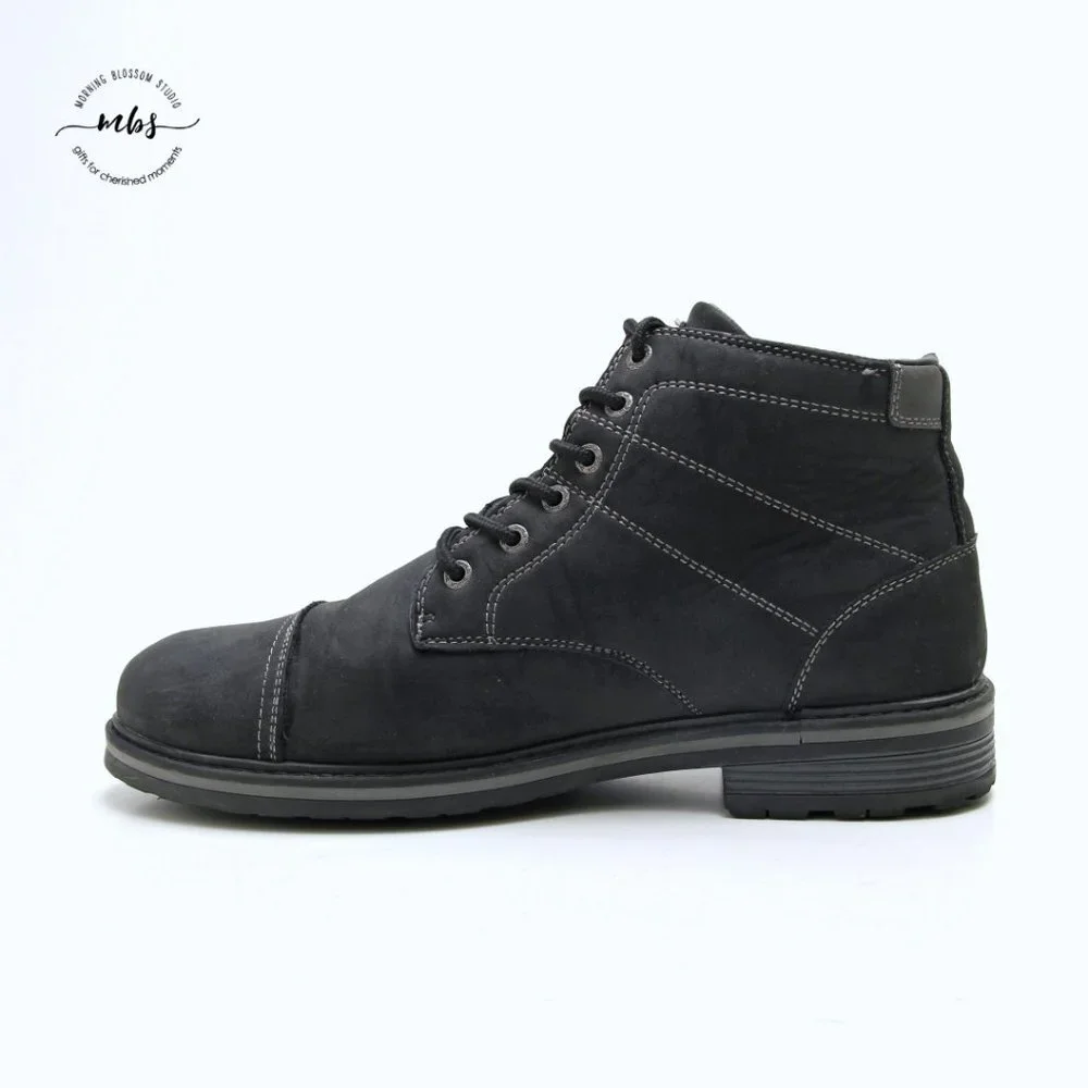 Joe’s Jeans Pop n Cap High Top Boots in Black‎ Men Size 9.5